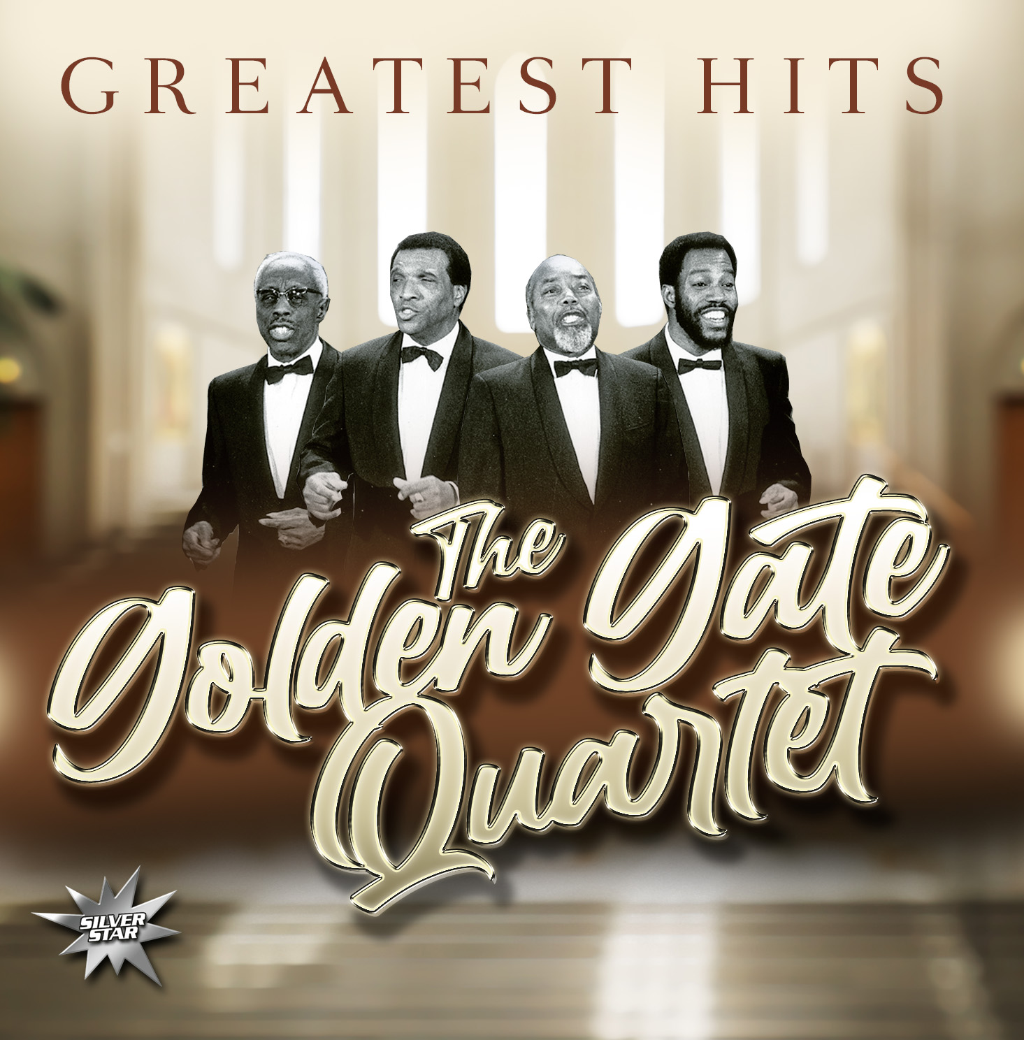 green emerald velvet dress Golden Gate Quartet - Hommage main image 1